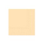 Duni 168419 tissue napkin, cream, 24x24 cm, 3ly, 1/4fold., 250pcs/set product photo