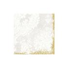 Duni 174228 Classic Royal White, szalv&eacute;ta, 40x40cm, 4 r&eacute;teg, 1/4 hajt., 50db/csm term&eacute;kfot&oacute;