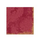 Duni 174230 Royal Bordeaux szalv&eacute;ta, 40x40cm, 4 r&eacute;teg, 1/4 hajtott, 50db/csom term&eacute;kfot&oacute;