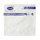 Duni 180376 tissue napkin, white, 33x33cm, 2ly, 1/4fold., 125pcs/set product photo