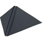 Dunilin 186780 napkin, black, 40x40 cm, 1/4 folded, 45pcs/set product photo