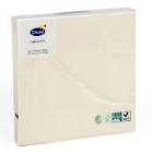 Duni 104955 Bio ecoecho szalv&eacute;ta, kr&eacute;m, 33x33cm, 3r&eacute;teg, 1/4hajtott, 20db/csomag term&eacute;kfot&oacute;