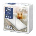 Tork 478180 LinStyle Dinner napkin, white, 39x39mm, 1/8 fold, compostable, 50 pc product photo