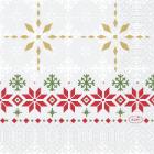 Duni 200801 Tissue Tradition napkin, 24x24 cm, 3-ply, 50 pcs/pack (C) product photo