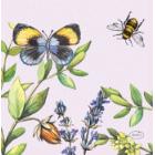 Duni 197513 Tissue szalv&eacute;ta, Cheery Butterflies 33x33cm,3 r&eacute;teg, 20 darab/csomag term&eacute;kfot&oacute;