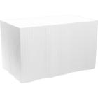 Duni 174377 Evolin asztalszoknya, feh&eacute;r, 72cm x 4m, 5 db/karton term&eacute;kfot&oacute;