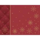 Duni 208479 Organic Dunicel Rhombus Bordeaux Bordeaux placemat,red,30x40 cm,100 pieces/pack product photo