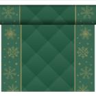 Duni 208474 Bio Dunicel Rhombus Green asztalfut&oacute;, z&ouml;ld, 0,4x24m, 4x1db/krt (K) term&eacute;kfot&oacute;