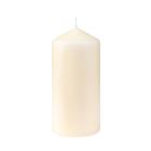 Duni 148440 Wicker candle 130x60mm, cream 6pcs/set product photo