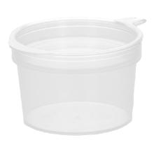 CUP PP RO 34X22MM 10CC TRANSPARANT + VAST DEKSEL TBV SAUS Productfoto
