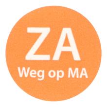 ETIKET 19MM ROND HACCP ZA WEG OP MA VELLUM WIK 2B ROL A 500 Productfoto