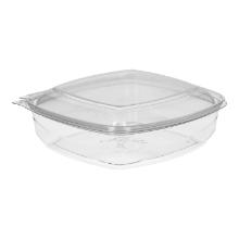 BAK RPET 179X174X50MM 750CC TRANSPARANT MET DEKSEL Productfoto