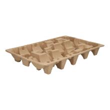 TRAY 3 FLES 475X300X70MM PULP Productfoto