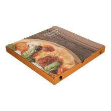 DOOS PIZZA 320X320X30MM BEDRUKT MET GATEN Productfoto