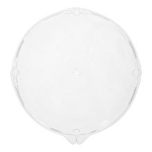 DEKSEL SCHAAL APET ROND 260X19MM TRANSPARANT TBV SCHAAL APET 260MM ZWART Productfoto