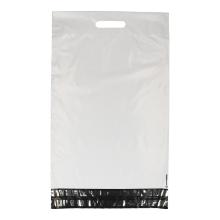 VERZENDZAK RLDPE 65MY 350X450+70+60MM DUBBELE PLAKSTRIP MET HANDGREEP Productfoto