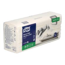 POETSDOEK WIT 1-LGS CREPE TORK HEAVY-DUTY CLEANING CLOTH W4 41,5X35,5CM #2 Productfoto