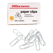 PAPERCLIP METAAL 5/25MM DOOS A 100 ST Productfoto