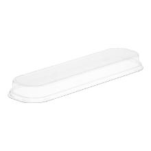 DEKSEL SCHAAL APET RH 280X80MM TRANSPARANT TBV TORTILLASCHAAL 280X80MM Productfoto