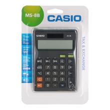REKENMACHINE BUREAU ZWART CASIO MS8B Productfoto