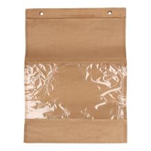 ZAK BROOD PAPIER 280+2X40X350MM BRUIN KRAFT + PE VENSTER  #2 Productfoto