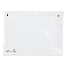 PAKLIJST ENVELOP RLDPE TRANSPARANT 225X165MM A5 Productfoto