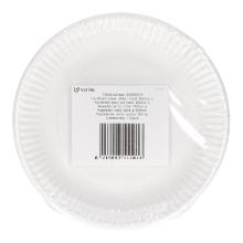 BORD SUIKERRIET ROND 180MM WIT VERIVE Productfoto