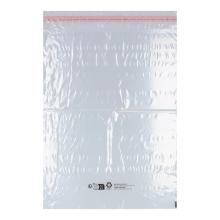 ZAK RLDPE 30MY 320X420MM+50MM KLEP EN PLAKSTROOK GEPONST EN BEDRUKT TBV KLEDING Productfoto