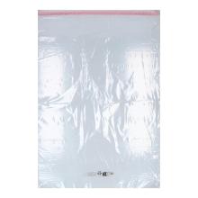 ZAK RLDPE 30MY 450X600MM+50MM KLEP EN PLAKSTROOK GEPONST EN BEDRUKT TBV KLEDING Productfoto