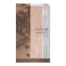 ZAK FRUIT PAPIER KLEIN 18+2X5X34CM BRUIN GESTR. KR. 50GRS+VENSTER HOF V SAKSEN#2 Productfoto