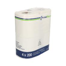 TOILETPAPIER 200 VEL WIT 2-LGS TISSUE TECHLINE 4 ROLLEN Productfoto