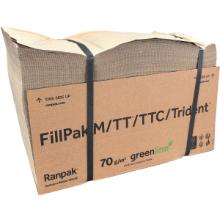 VULMATERIAAL ECOLINE + TAPE 380MMX360MTR 70GR BRUIN FANFOLD #3 Productfoto