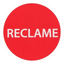 ETIKET 35MM ROND RECLAME ROOD MC WIK 2B ROL 2000 Productfoto