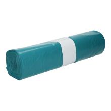 AFVALZAK RLDPE T70 80X110CM BLAUW 10 ROL A 20 Productfoto