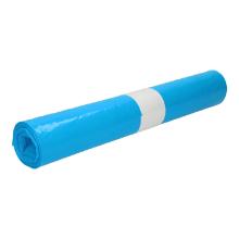AFVALZAK HDPE T30 70X110CM BLAUW ROL A 20 Productfoto