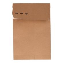 VERZENDZAK 20X30+2X2,5CM BRUIN KRAFT RECYCLED 135GRS MET PLAK- EN TEARSTRIP #2 Productfoto