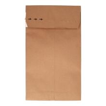 VERZENDZAK 25X43+2X4CM BRUIN KRAFT RECYCLED 135GRS MET PLAK- EN TEARSTRIP #2 Productfoto