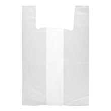 DRAAGTAS HEMD 40+2X15X60CM WIT HDPE 17MY GEBLOKT Productfoto