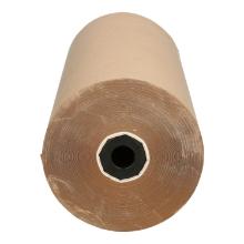 PAPIER ROL KRAFT GESTREEPT 60CMX350MTR BRUIN 70GRS #2 Productfoto