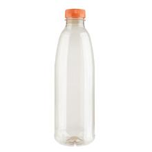 FLES RPET 1000CC + DOP ORANJE VERIVE Productfoto
