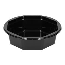 BAK PET 8-HOEK 110X110X33MM 250CC ZWART Productfoto
