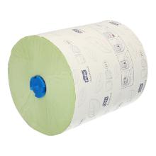 HANDDOEKROL TORK MATIC PLUS GROEN 150MTR 21CM BREED / 612 VEL / 2 LAAGS #3 Productfoto
