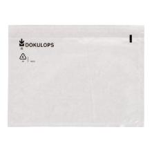 PAKLIJST ENVELOP PP TRANSPARANT 160X120MM DOKULOP A6 Productfoto