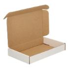 BRIEVENBUSDOOS 180X115X28MM A6 E GOLF WIT FEFCO 0427 #2 Productfoto