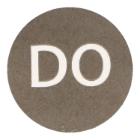 Etiket 19mm rond haccp donderdag zwart wik 2b rol a 500 Productfoto