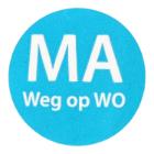 ETIKET 19MM ROND HACCP MA WEG OP WO VELLUM WIK 2B ROL A 500 Productfoto