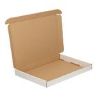 BRIEVENBUSDOOS 299X213X28MM A4 E GOLF WIT FEFCO 0427 #2 Productfoto
