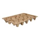 TRAY 3 FLES 475X300X70MM PULP Productfoto