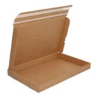 BRIEVENBUSDOOS 255X170X25MM A5+ E GOLF FEFCO 0427 MET PLAK- + TEARSTRIP #2 Productfoto