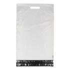 VERZENDZAK RLDPE 65MY 350X450+70+60MM DUBBELE PLAKSTRIP MET HANDGREEP Productfoto